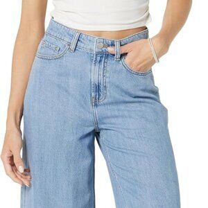 The Drop Women's Alba Wide-Leg Relaxed Denim 3x